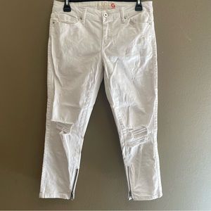 GUESS white jeans